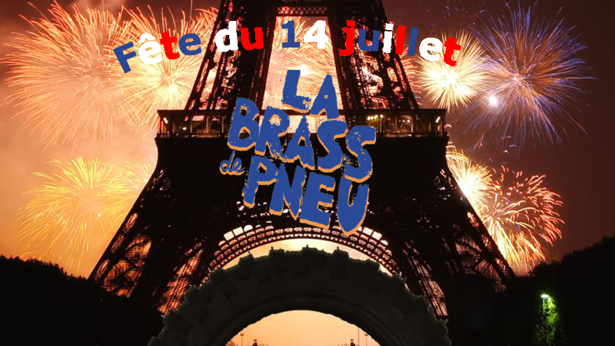 Fete Nationale - La Brass de Pneu, fanfare Paris