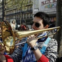 Bitterrand - Tromboniste à la Brass de Pneu