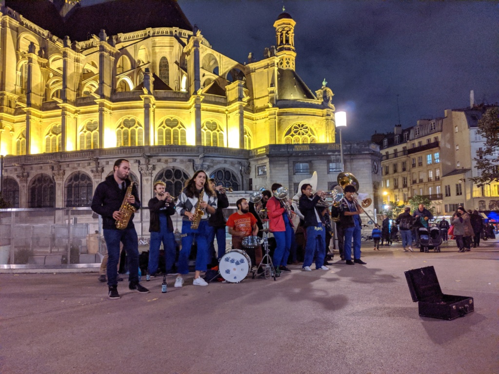 Brass de Pneu - Concert Fanfare saint Eustache Paris